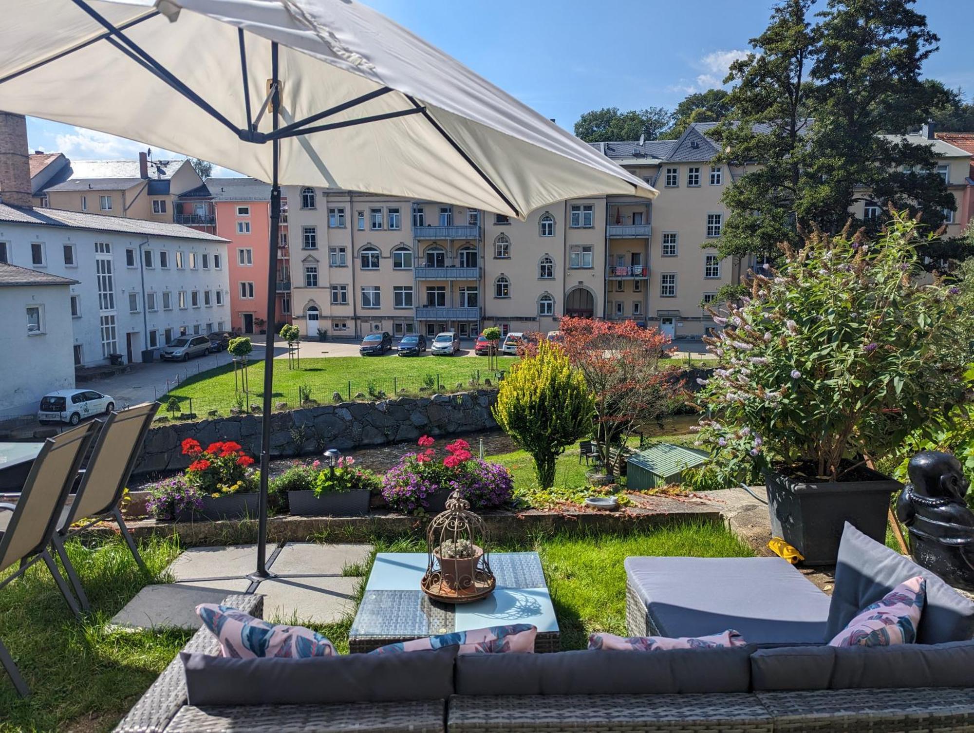 Uo2 - Urlaubsmagie - Garten, Whirlpool, Sauna Apartment Sebnitz Exterior foto