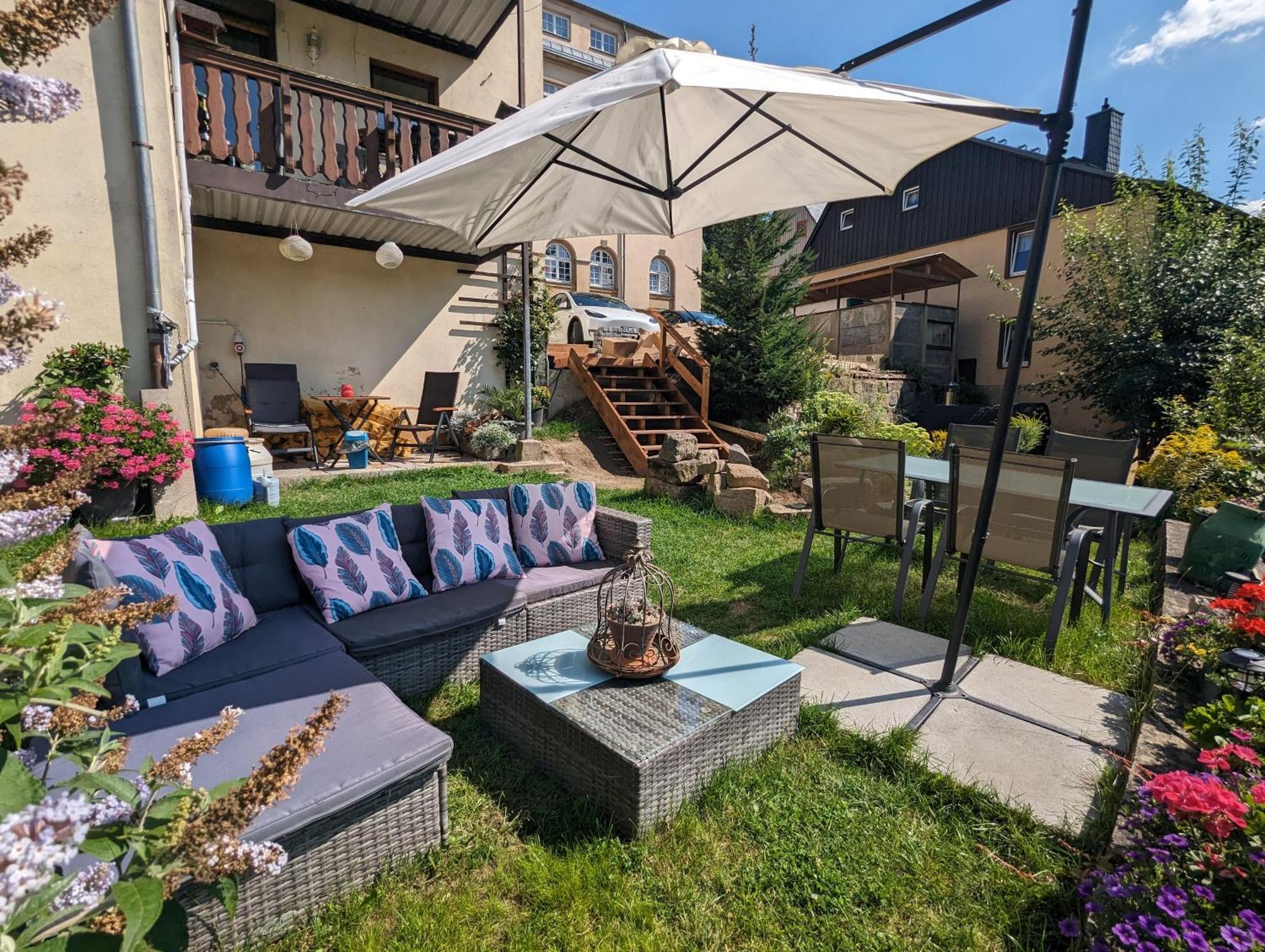 Uo2 - Urlaubsmagie - Garten, Whirlpool, Sauna Apartment Sebnitz Exterior foto