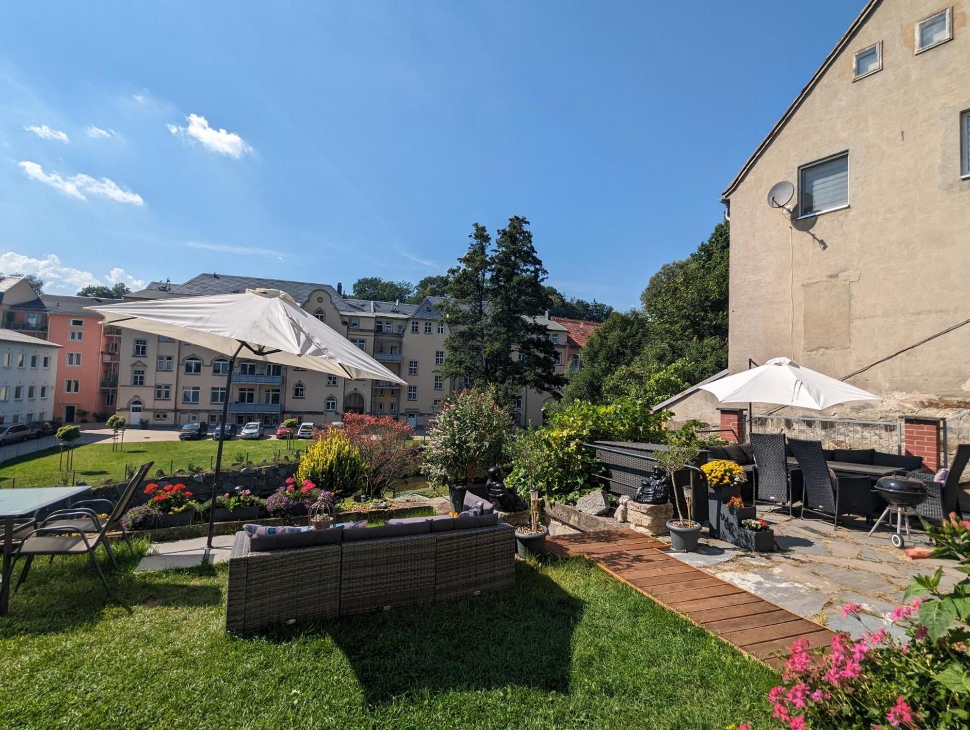 Uo2 - Urlaubsmagie - Garten, Whirlpool, Sauna Apartment Sebnitz Exterior foto