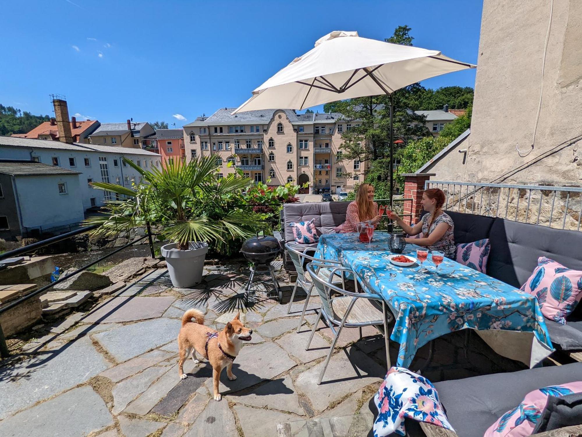 Uo2 - Urlaubsmagie - Garten, Whirlpool, Sauna Apartment Sebnitz Exterior foto
