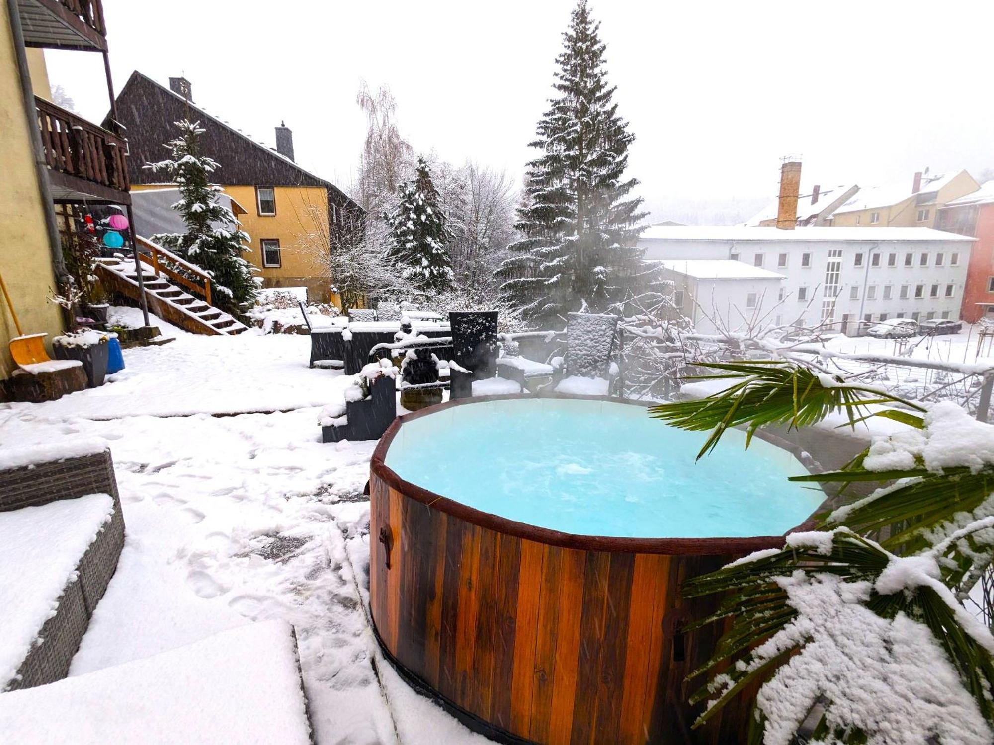 Uo2 - Urlaubsmagie - Garten, Whirlpool, Sauna Apartment Sebnitz Exterior foto